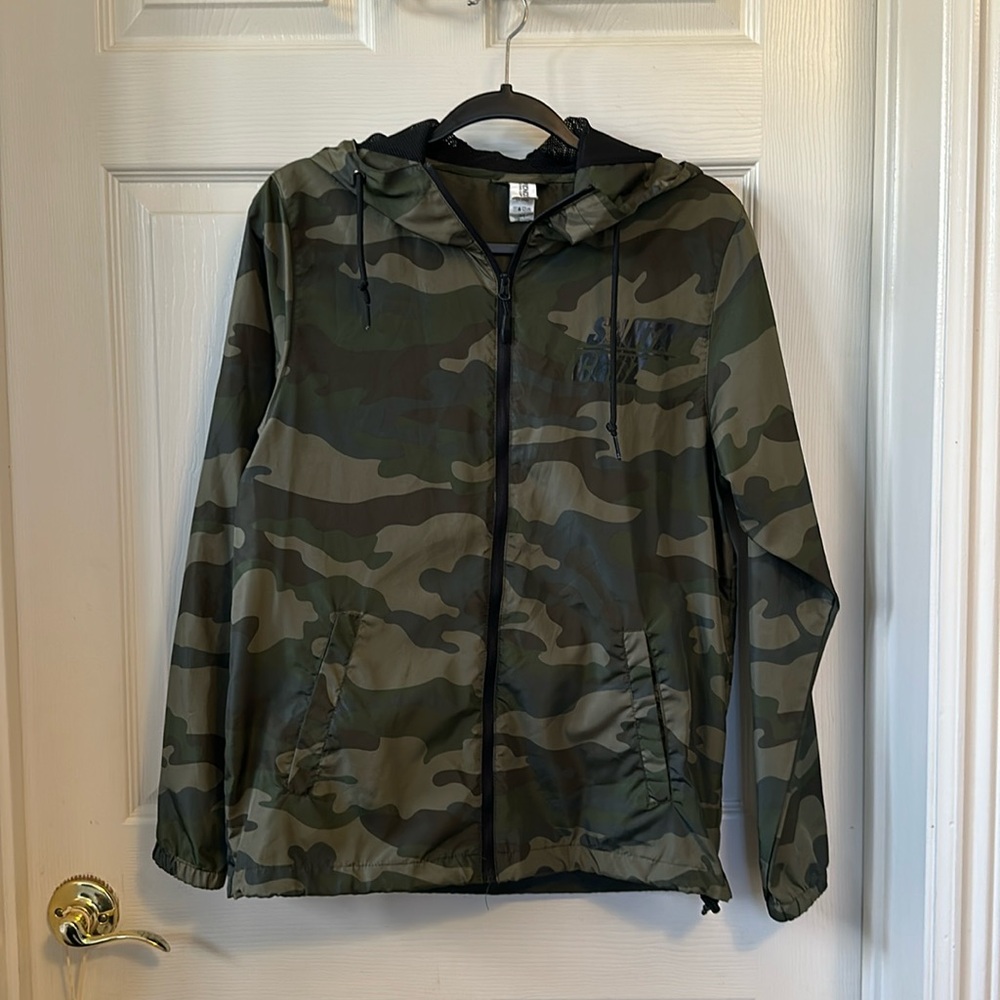 Unisex Santa Cruz camo windbreaker XS
